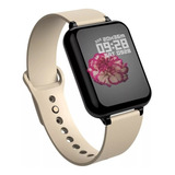 Relógio Inteligente Smartwatch B57 Hero Band 3 Smart Creme