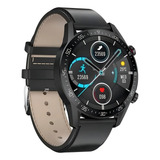 Relógio Inteligente Smartwatch Redondo Blulory Sk7 Plus Cor Da Caixa Preto Cor Da Pulseira Black