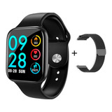 Relógio Inteligente Smartwatch Touch P80 2 Pulseiras Novo!