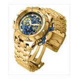 Relógio Invicta 100% Original Banhado A Ouro 18k Com Nota