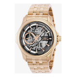 Relógio Invicta 37947 Automático 42mm Ouro Rose Aço Inox