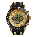 Relógio Invicta Banhado Ouro 18k Original Nf Caixa Garantia