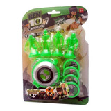 Relogio Lanca Disco Com Luz E Sons - Brinquedo Menino Ben 10