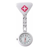 Relógio Lapela Aço Inox Enfermeira Jaleco