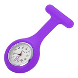 Relógio Lapela Roxo Saúde Enfermagem Medico