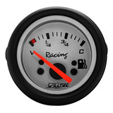 Relógio Manometro 52mm Indicador Combustivel Branco Willtec
