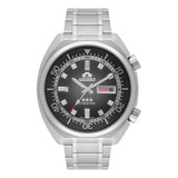 Relógio Masculino Automático Orient Prata F49ss001 S1sx