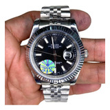 Relógio Masculino Automático Rolex Datejust Prata