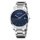Relógio Masculino Calvin Klein City Aço Prata K2g2g14q