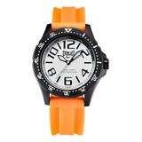 Relógio Masculino Everlast Laranja E6713