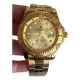 Relogio Masculino Rolex Yacht Master Dourado