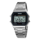 Relógio Masculino Skmei Digital 1123 Prata