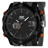 Relógio Masculino X-watch Esportivo Para Mergulho