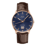 Relógio Mido Commander Big Date M0216263604100 Ouro Rosa