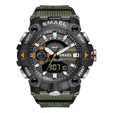 Relógio Militar Smael 8040 Cor Da