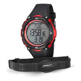 Relógio Monitor Cardíaco, Speedo Preto/vermelho