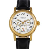 Relógio Montblanc Dual Time 7014 Automático Galeria Joias