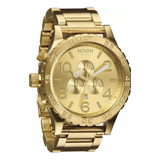 Relógio Nixon 51-30 Chrono Analógico Dourado 51mm Promoção