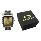 Relógio Oakley Tank Minute Machine - Fundo Dourado