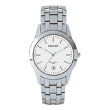 Relógio Orient Mbss1004a B1sx Prata Branco Aço Mbss1004