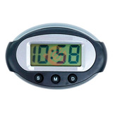 Relógio Para Painel Carro Automotivo Lcd Digital