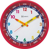 Relógio Parede 25cm Herweg Educativo Infantil