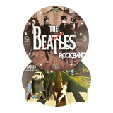 Relógio Parede De Pendulo The Beatles Abbey Road Rock 