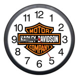 Relógio Parede Harley Davidson Decorativo Sala Cozinha Novo