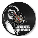Relógio Parede James Brown Funk Soul