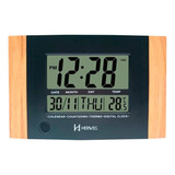 Relógio Parede Mesa Digital Termômetro Calendári
