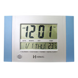 Relógio Parede Mesa Digital Termômetro Calendári Herweg 6472