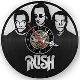 Relógio Parede Rush Bandas Rock Progressivo