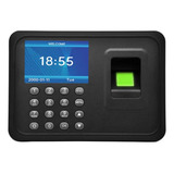Relógio Ponto Biométrico Digital Português Usb P/funcionario