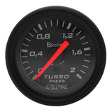 Relógio Pressão Turbo Manômetro Coluna Willtec 2kg 52mm