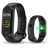 Relógio Pulseira Inteligente Monitora Pressão E Passos M4