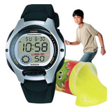 Relógio Pulso Casio Infantil Digital Cinza