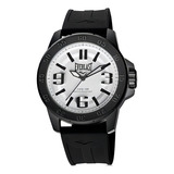 Relógio Pulso Everlast Masculino Esporte Silicone Preto E695