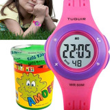 Relógio Pulso Tuguir Infantil Digital Rosa