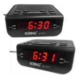 Relógio Rádio Digital Despertador Alarme Duplo