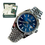 Relógio Rolex Datejust Azul Jubileu B.