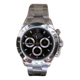 Relógio Rolex Daytona Fundo Preto 