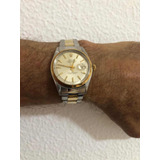 Relógio Rolex Oyster Perpetual Datejust Ouro E Aço Masculino