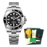Relógio Rolex Submariner Com Caixa Manual