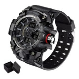 Relogio Sanda Militar Com Led Esportivo Original Cronometro
