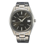Relógio Seiko Quartz Sur375b1 G1gx Titanium