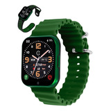 Relógio Smartwatch Champion Ref: Ch50033x Verde Retangular