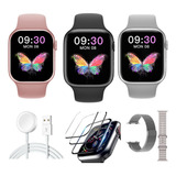 Relógio Smartwatch Inteligente Hw68 41mm Série 8 Com Brindes