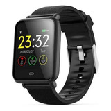 Relogio Smartwatch Inteligente Q9 Pressão Pulso 2 Pulseiras Cor Da Caixa Preto Cor Da Pulseira Preto Cor Do Bisel Preto Desenho Da Pulseira N/a