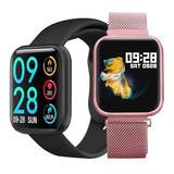Relógio Smartwatch P80 Monitora Pressão Arterial Sono Saúde