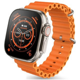 Relógio Smartwatch Serie 8 Ultra 49mm Laranja 2023